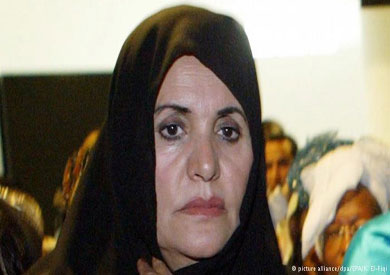 أرملة القدافي صفية بركاش (صورة أرشيفية).